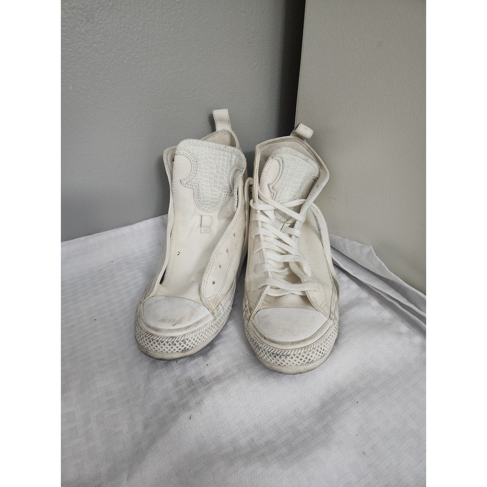 Converse Chuck Taylor All Star Western High Top White Sneakers A10332C Mens 8